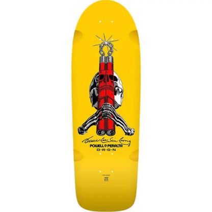 Powell Peralta Bruce Lee Skull & Nunchucks Skateboard Deck – Image 2