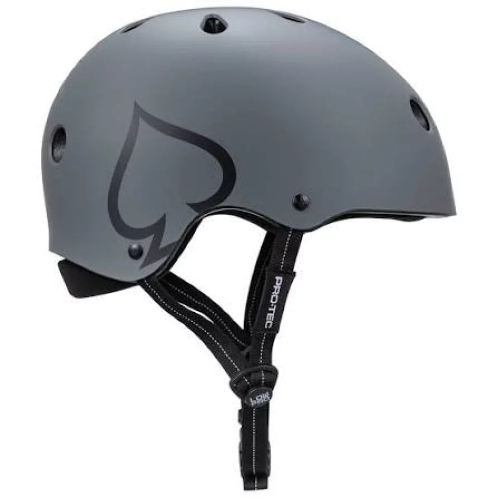 Pro-Tec Low Pro Matte Grey S/M Skateboard Protective Gear – Image 1