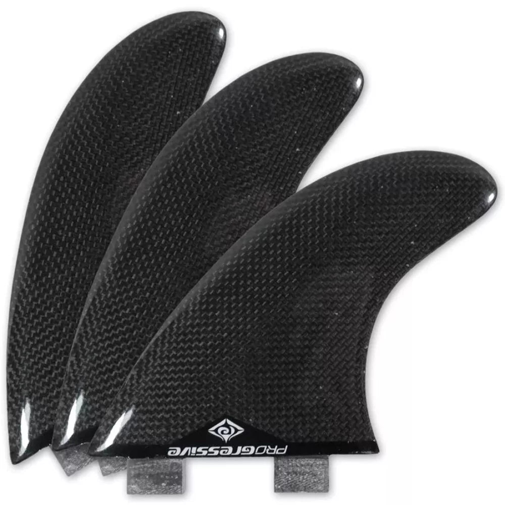 Progressive FCS Carbon 4.75" Tri Fin Set Surfboard Fin – Image 1