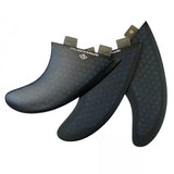 Progressive FCS Honeycomb Tri Thruster Surfboard Fins 4.5" – Image 1
