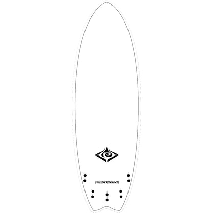 Progressive Fish Epoxy Glass Surfboard 6'4" – Image 1