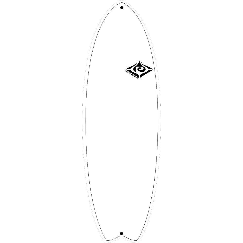 Progressive Fish Epoxy Glass Surfboard 6'4" – Image 2