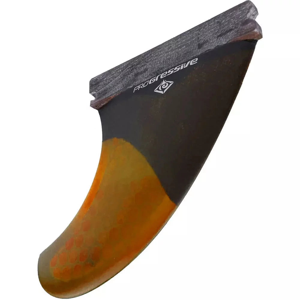 Progressive Future Honeycomb Quad Orange Surfboard Fins 4.25" – Image 2