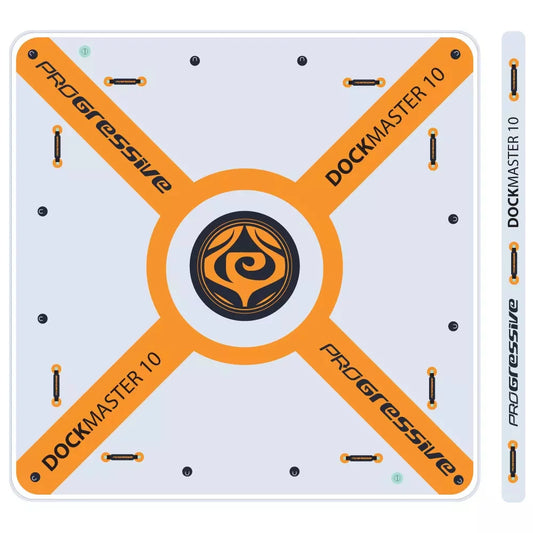 Progressive Inflatable Dockmaster 10' Stand Up Paddle Board – Image 1