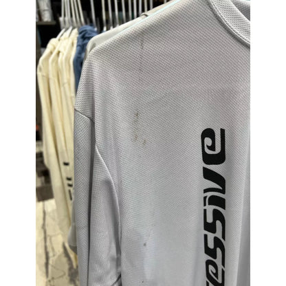 Progressive Long Sleeve Sun Shirt Silver Small BLEMISHED Mens Rashguard – Image 2