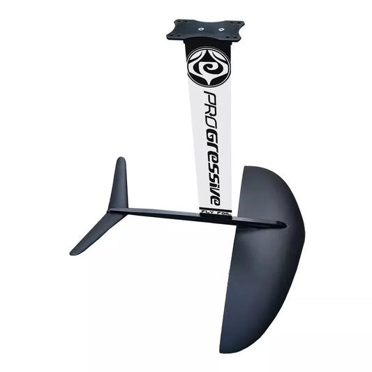 Progressive Tri-Foil Low Aspect All Carbon 4 Hole Plate Hydrofoil 300cm Complete Hydrofoil – Image 1