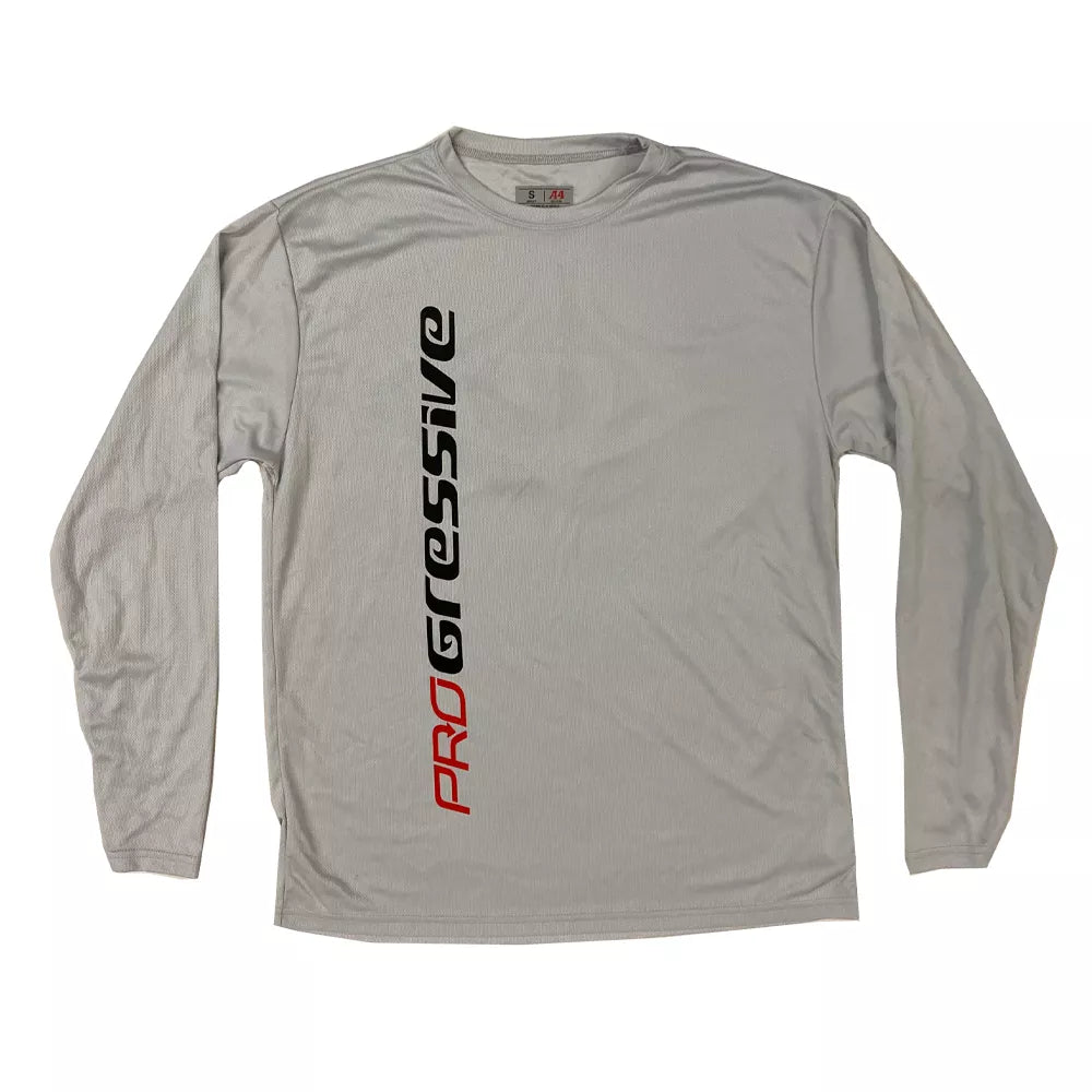 Progressive Long Sleeve Sun Shirt Silver