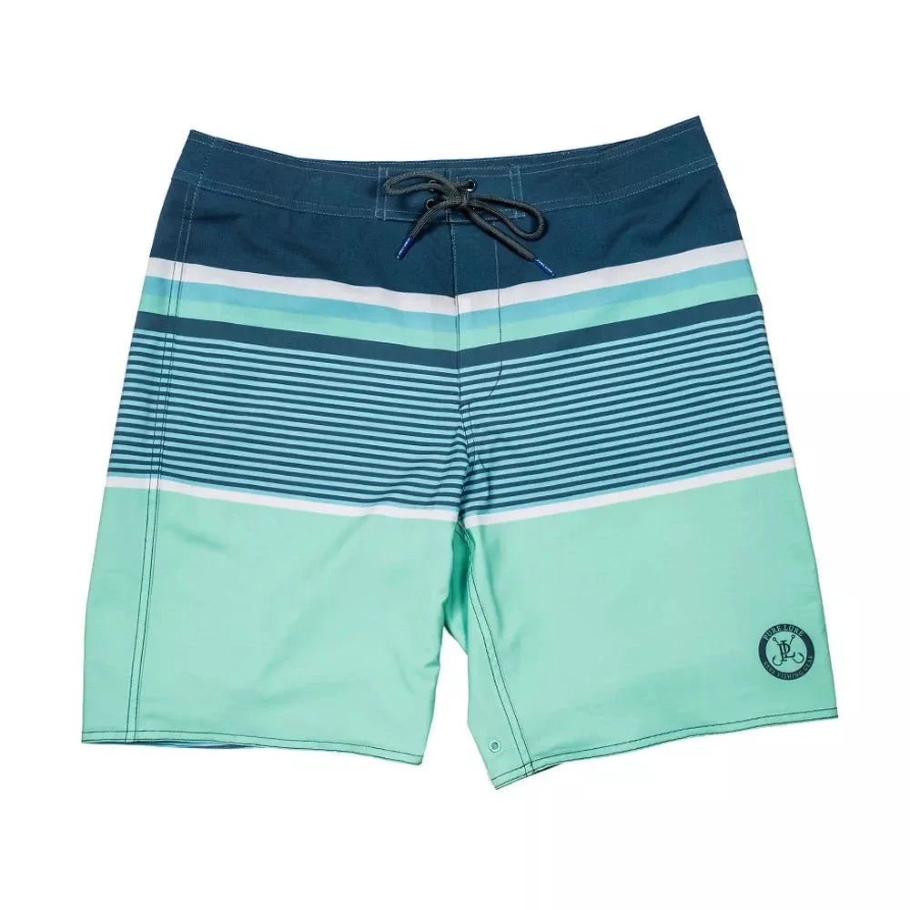 Pure Lure Fishing Pure Lure Long Rigger Reversible Swim Trunks Green Mens Shorts – Image 1