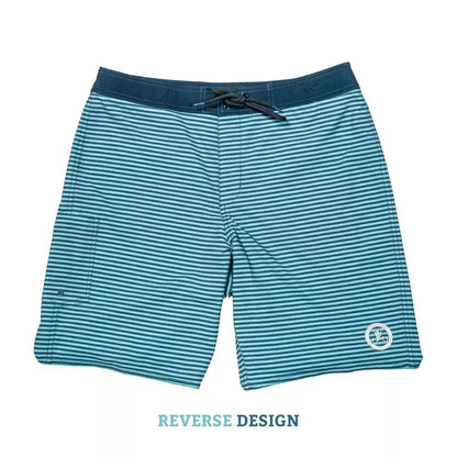 Pure Lure Fishing Pure Lure Long Rigger Reversible Swim Trunks Green Mens Shorts – Image 2