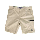 Pure Lure Fishing Pure Lure PM Canyon Hybrid Boardshorts Light Khaki Mens Shorts – Image 1