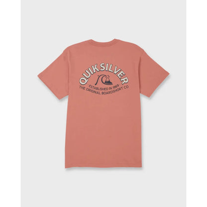 Quiksilver Bubble Arch Short Sleeve T-Shirt Mens Shirts – Image 1