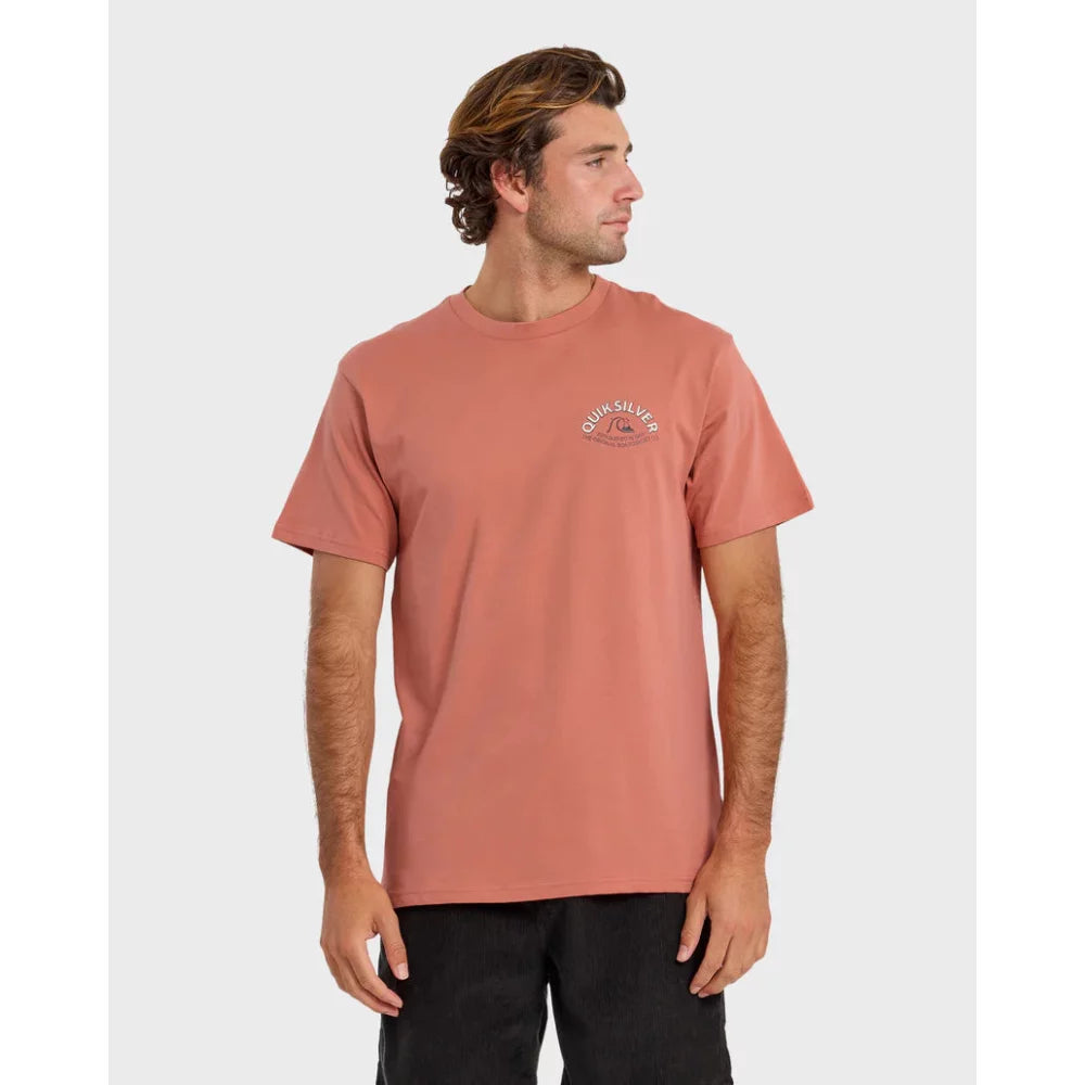 Quiksilver Bubble Arch Short Sleeve T-Shirt Mens Shirts – Image 5