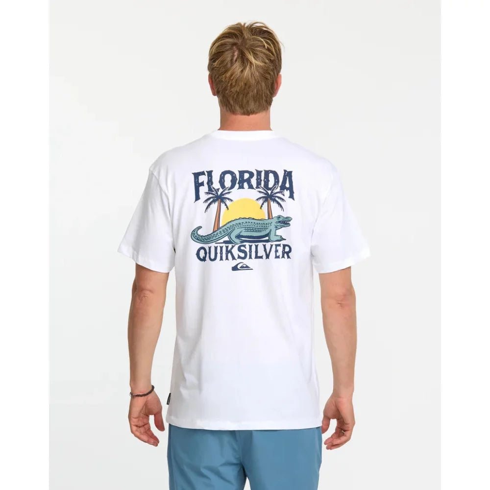 Quiksilver Fl Gator T-Shirt Mens Shirts – Image 2