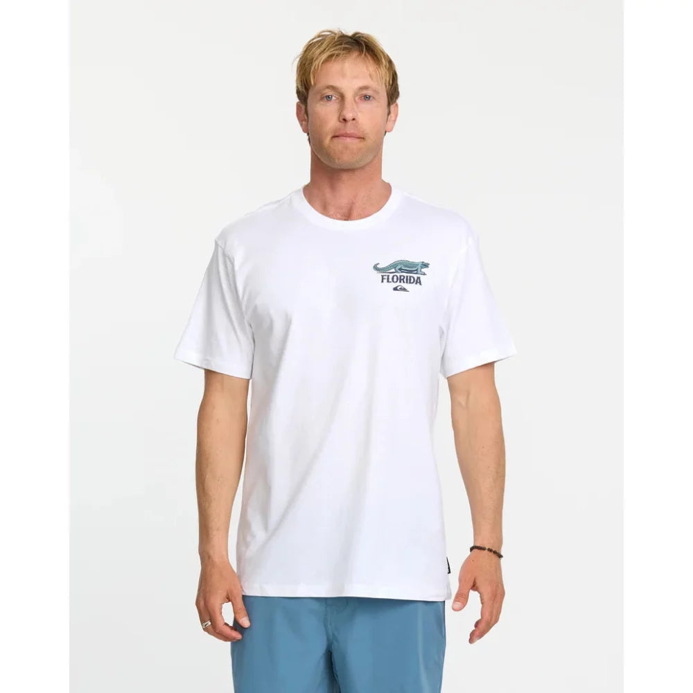 Quiksilver Fl Gator T-Shirt Mens Shirts – Image 3