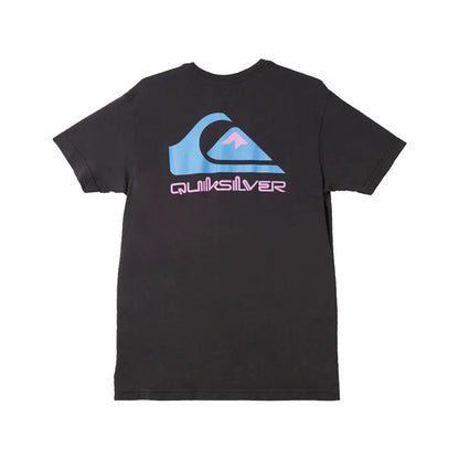 Quiksilver Omni Logo Tee Black Medium Mens Shirts – Image 1