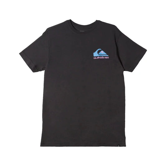 Quiksilver Omni Logo Tee Black Medium Mens Shirts – Image 2