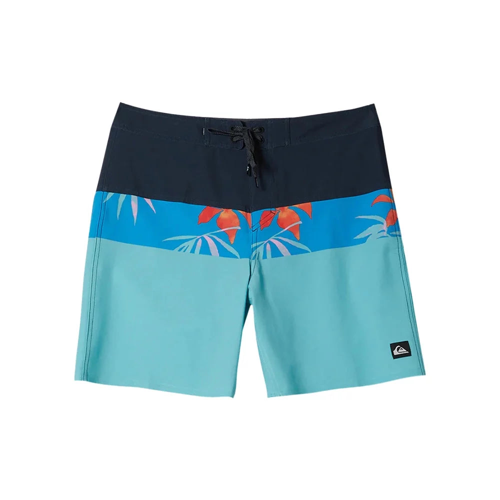Quiksilver Surfsilk Panel 20" Boardshorts Monaco Blue Mens Boardshorts – Image 1
