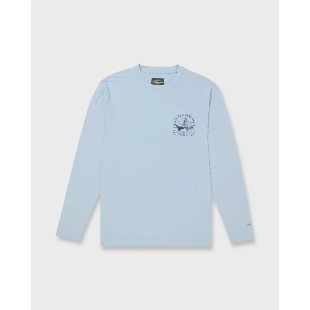 Quiksilver Waterman Cool Breeze UPF 50 Long Sleeve Surf Shirt – Image 2