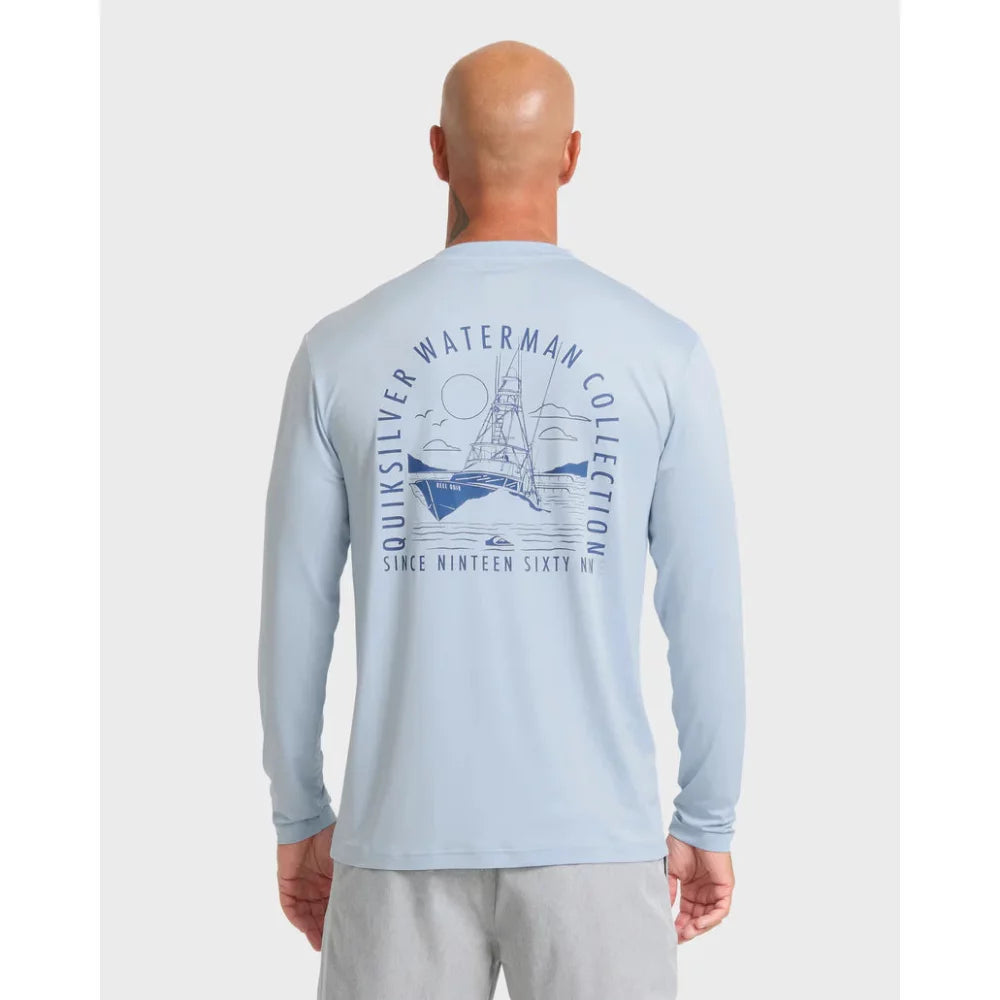 Quiksilver Waterman Cool Breeze UPF 50 Long Sleeve Surf Shirt – Image 4