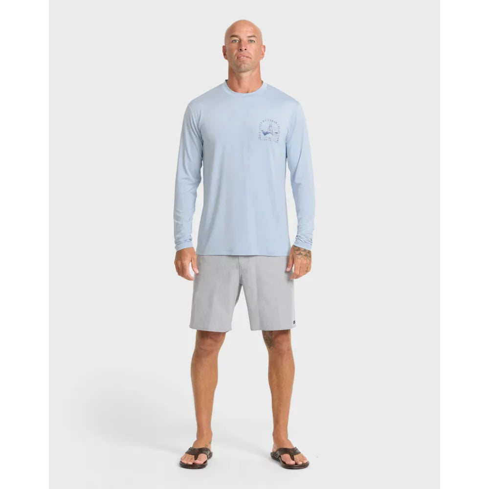 Quiksilver Waterman Cool Breeze UPF 50 Long Sleeve Surf Shirt – Image 6