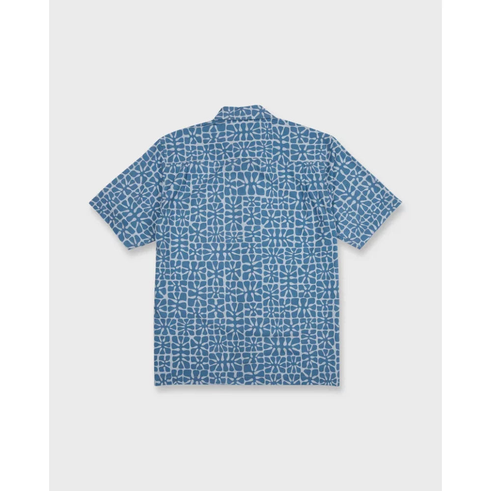 Quiksilver Waterman Coral Sea Performance Short Sleeve Shirt Mens Shirts – Image 1