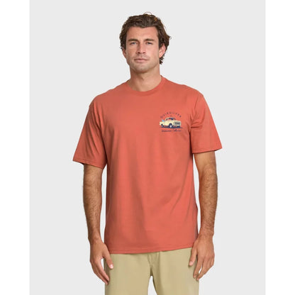 Quiksilver Waterman Four Wheeler Classic T-shirt Mens Shirts – Image 2