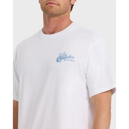 Quiksilver Waterman Lady Ukulele Short Sleeve T-Shirt Mens Shirts – Image 5