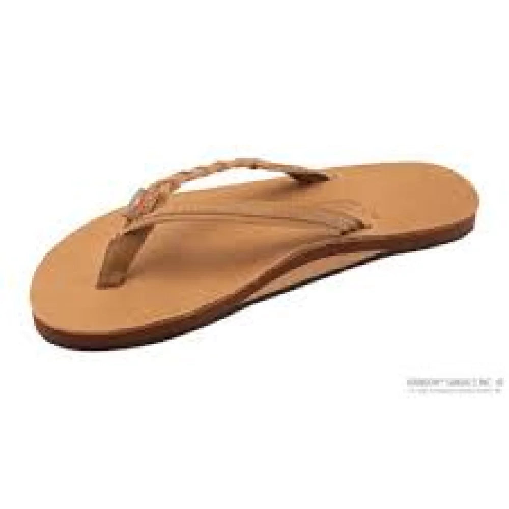 Rainbow Sandals Classic Leather Tan Brown Womens Sandals – Image 1