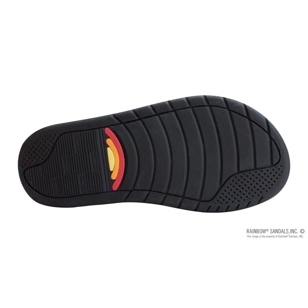 Rainbow Sandals East Cape - Molded Rubber with Natural Suede Strap Blue/Blue/Grey Mens Sandals – Image 5