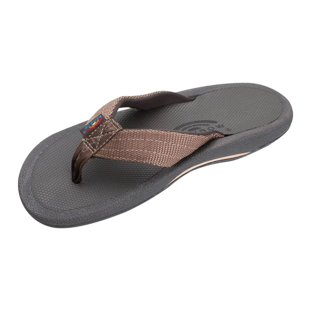 Rainbow Sandals Rainbow Mariner - Rubber Orthopedic with Arch and Tapered Nylon Strap Mens Sandals – Image 1