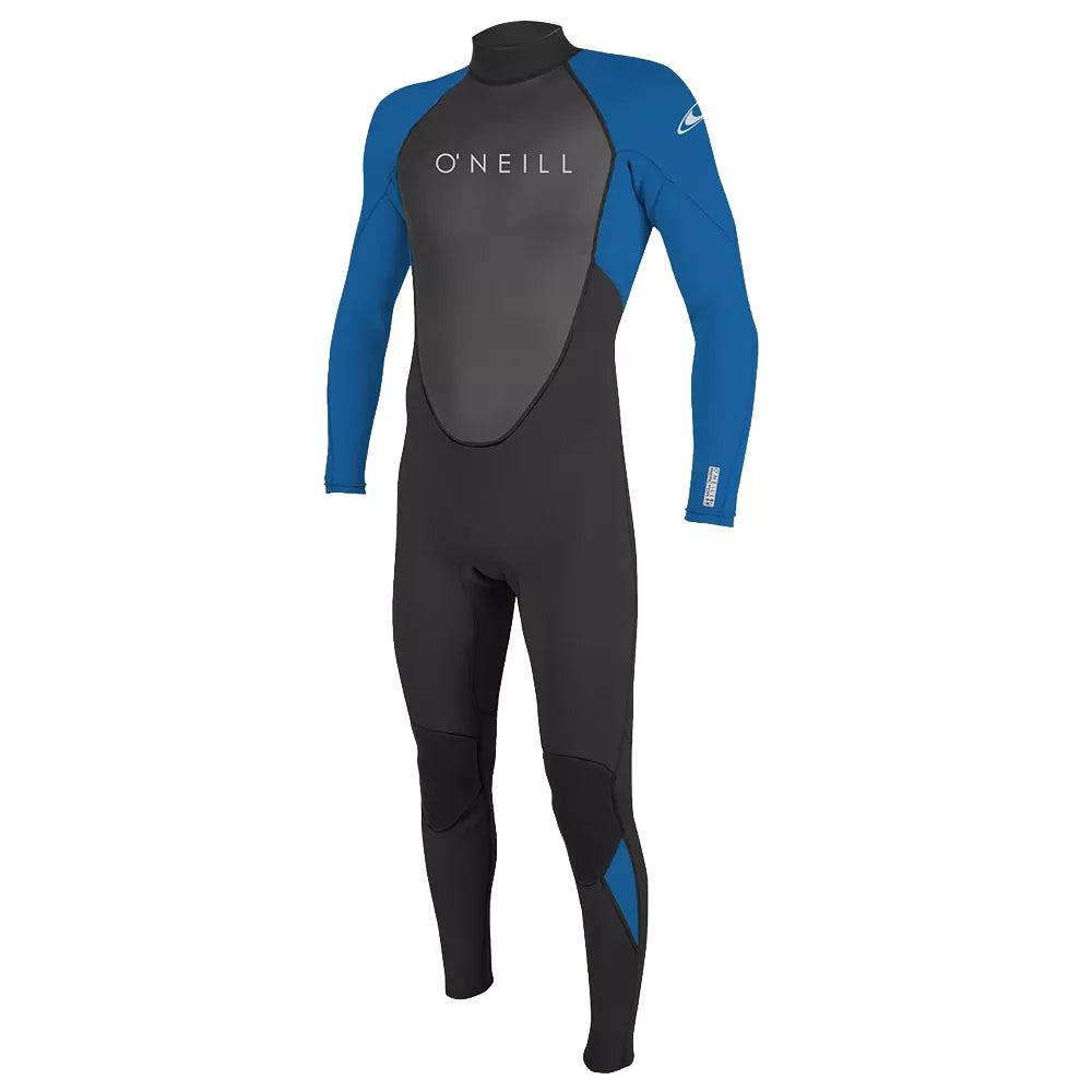 O'Neill Youth Reactor2 3/2mm Back Zip Wetsuit Black/Ocean 6