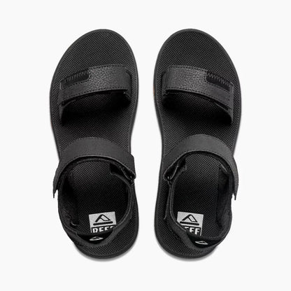 Reef Fanning Baja Sandals Black/Silver Mens Sandals – Image 1