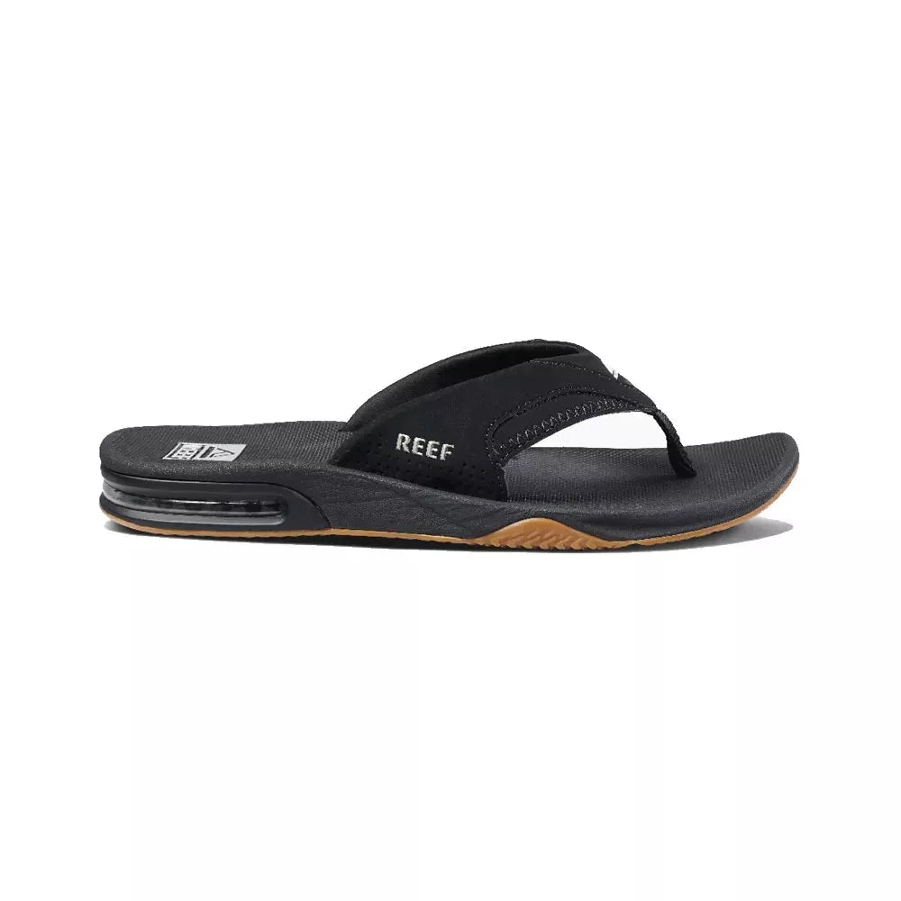 Reef Fanning Sandals Black/Silver Mens Sandals – Image 3