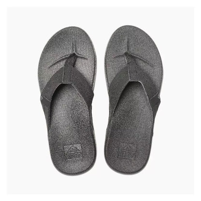 Reef Men's Phantom Cushion Bounce Sandals Black Mens Sandals – Image 1