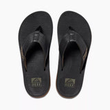 Reef Men's Santa Ana Sandals Black Mens Sandals – Image 1