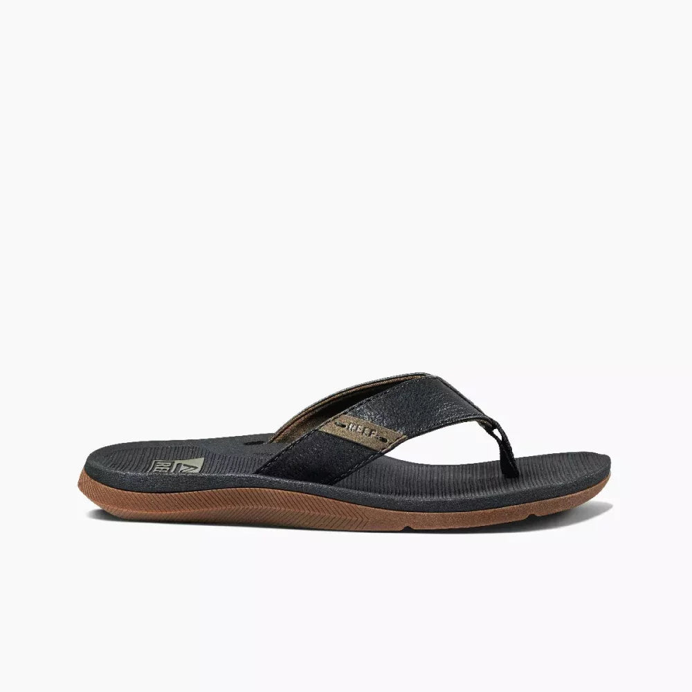 Reef Men's Santa Ana Sandals Black Mens Sandals – Image 3