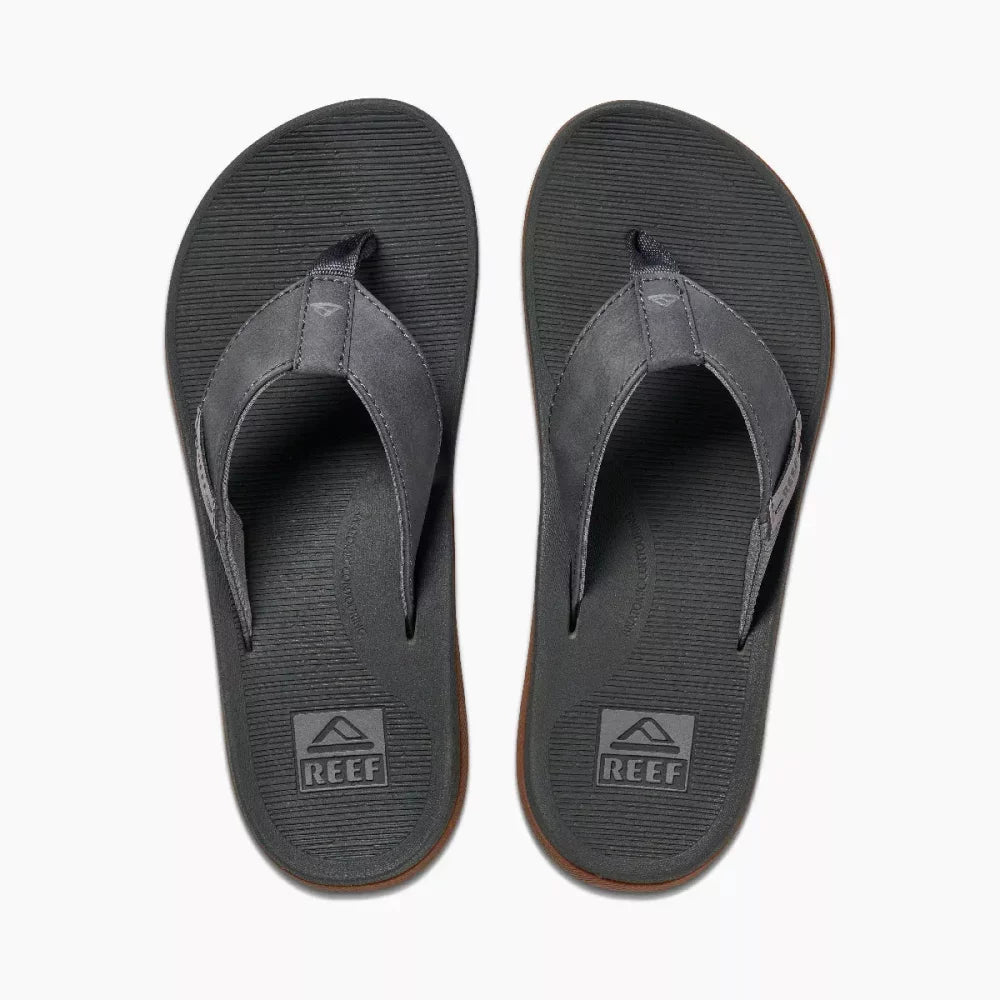 Reef Men's Santa Ana Sandals Grey Mens Sandals – Image 1