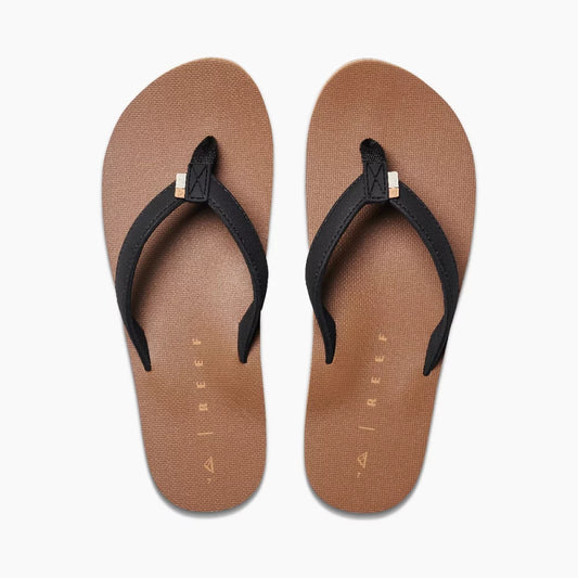 Reef Solana Sandals Black/Tan Womens Sandals – Image 1