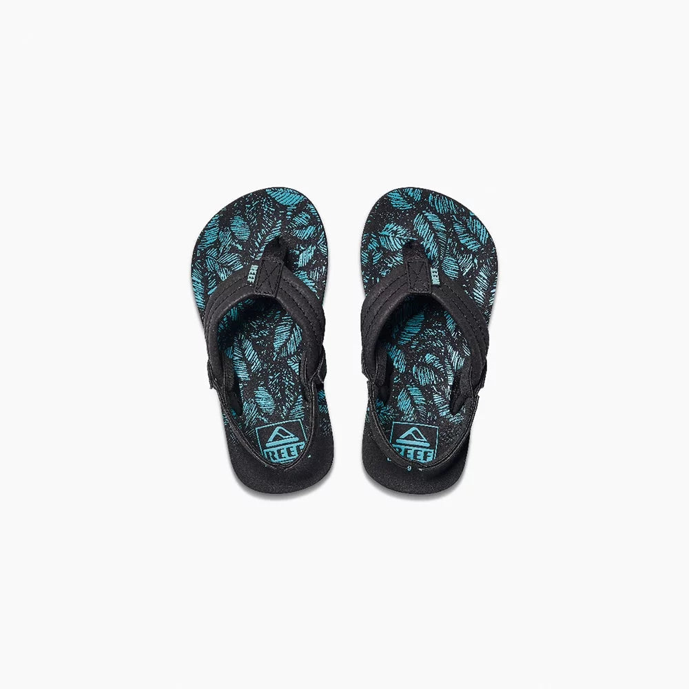 Reef Toddler's Little Ahi Sandals Aquifer Palm Mens Sandals – Image 1