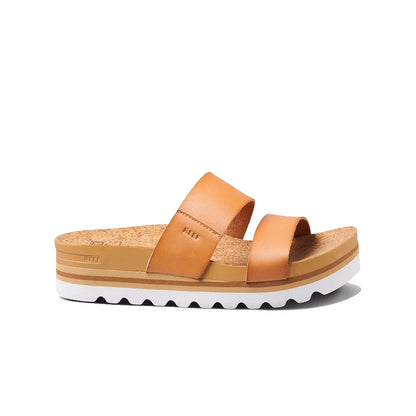 Reef Women's Cushion Vista HI Platform Sandals Natural Womens Sandals – Image 2