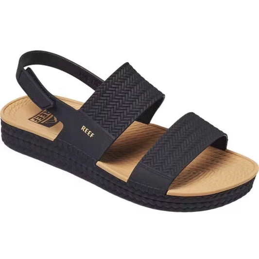 Reef Women's Water Vista Sandals - Black/Tan Womens Sandals – Image 1