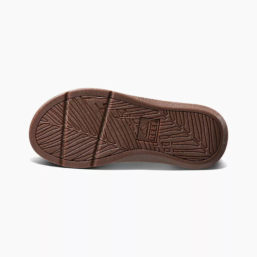 Reef Santa Ana LE Premium Leather Sandal Black/Tan 13