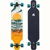 Retrospec Rift 41" Drop Through Longboard Complete Skateboard – Image 1
