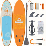Retrospec Weekender Inflatable Stand Up Paddle Board 10’6” – Image 1