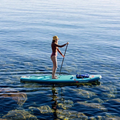 Retrospec Weekender Inflatable Stand Up Paddle Board 10’6” Inflatable SUP – Image 4