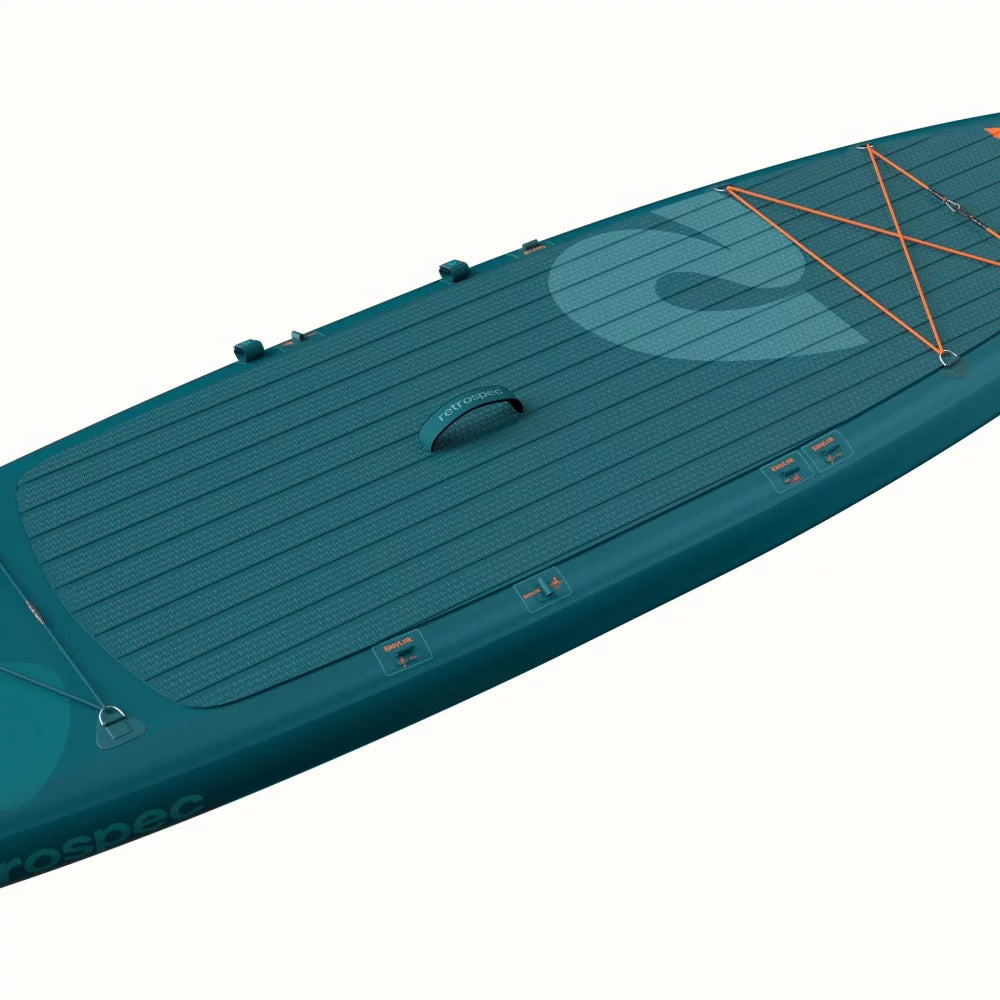 Retrospec Weekender Tour Inflatable Stand Up Paddle Board 11’6’’ Inflatable SUP – Image 3