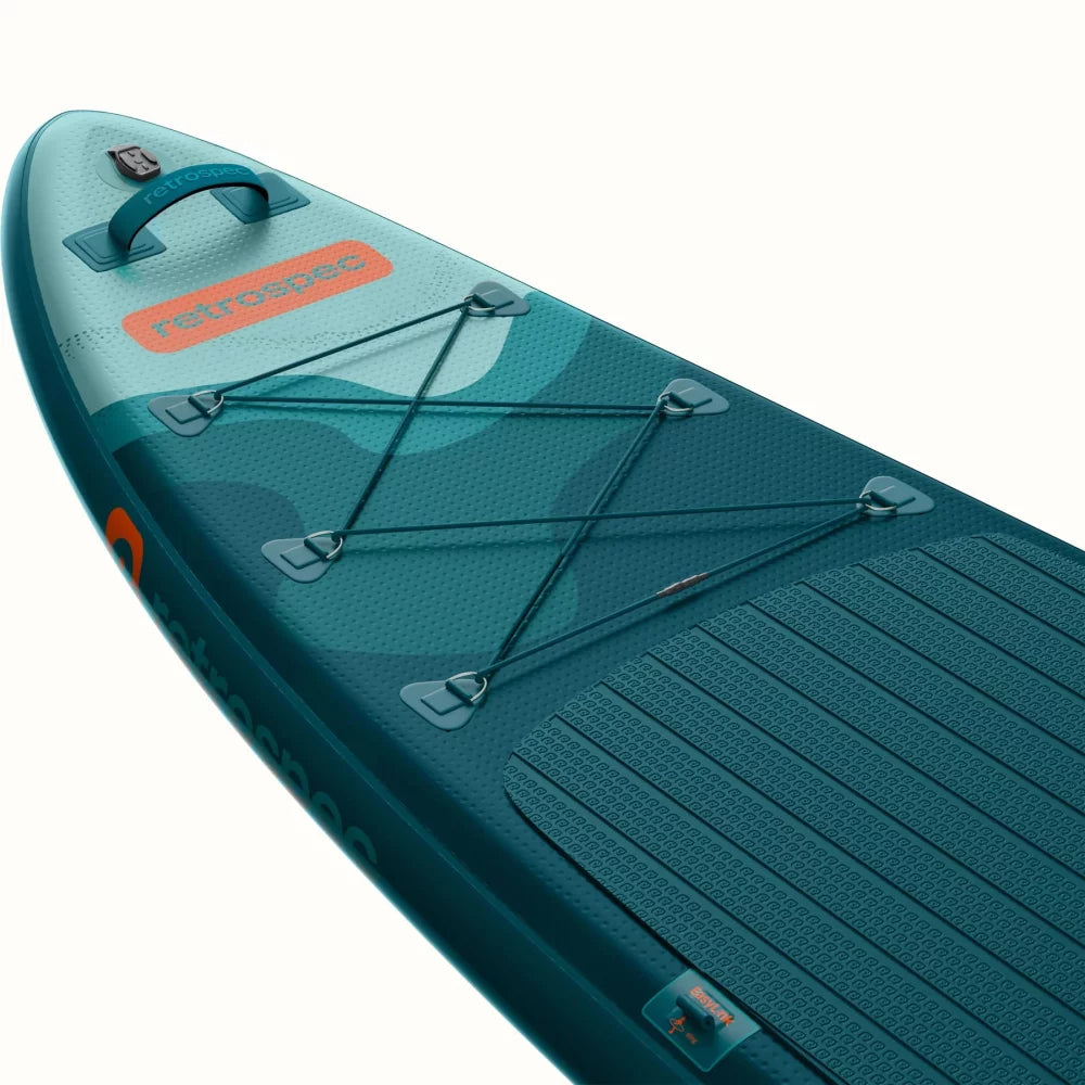 Retrospec Weekender Tour Inflatable Stand Up Paddle Board 11’6’’ Inflatable SUP – Image 5