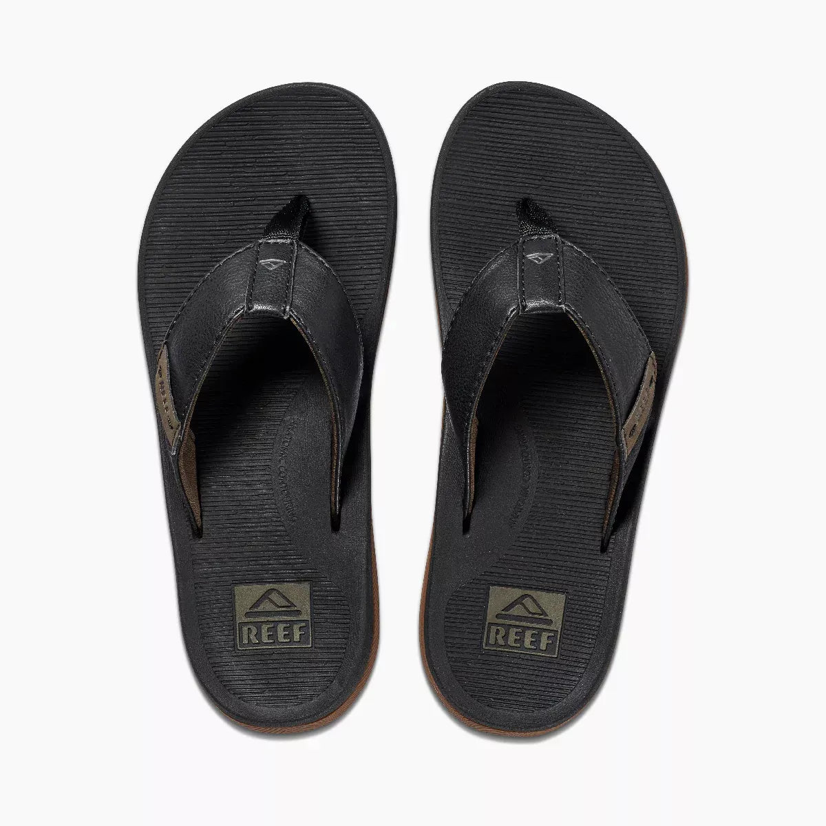 Reef Men's Santa Ana Sandals Black 14