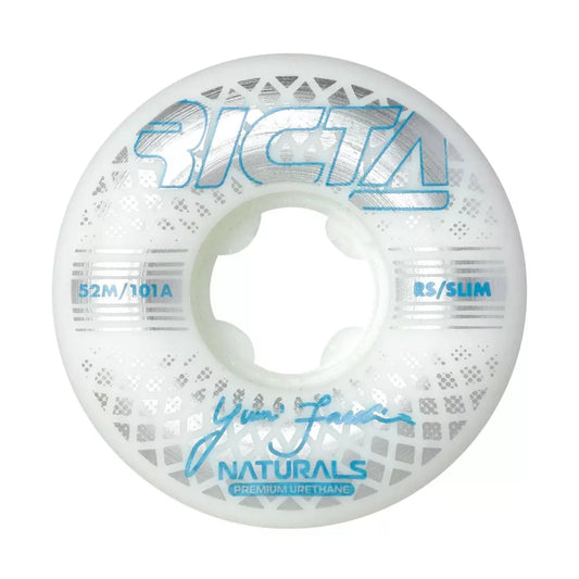 Ricta Facchini Reflective Skate Wheels 52mm/101a White/Blue