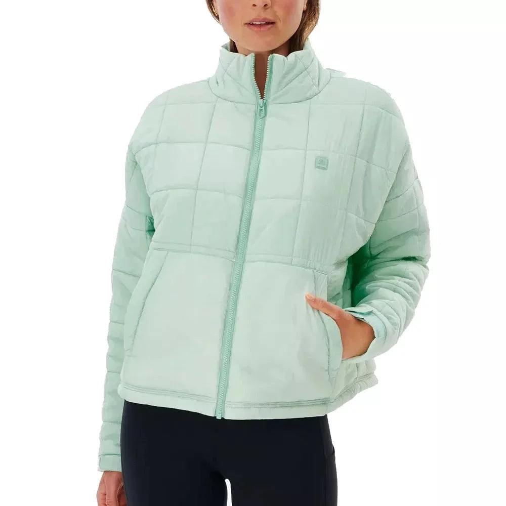 RipCurl Anti-Series Anoeta Pack Jacket Mint Small BLEMISH Womens sweater – Image 1